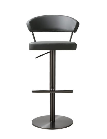 J&M Furniture K C218A-930 Charcoal Barstool