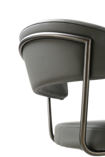 J&M Furniture K C218A-930 Charcoal Barstool