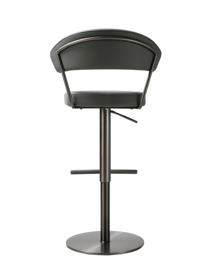 J&M Furniture K C218A-930 Charcoal Barstool