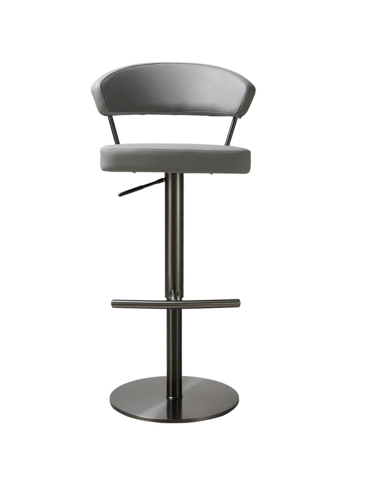 J&M Furniture K C218A-930 Grey Barstool