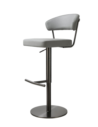 J&M Furniture K C218A-930 Grey Barstool