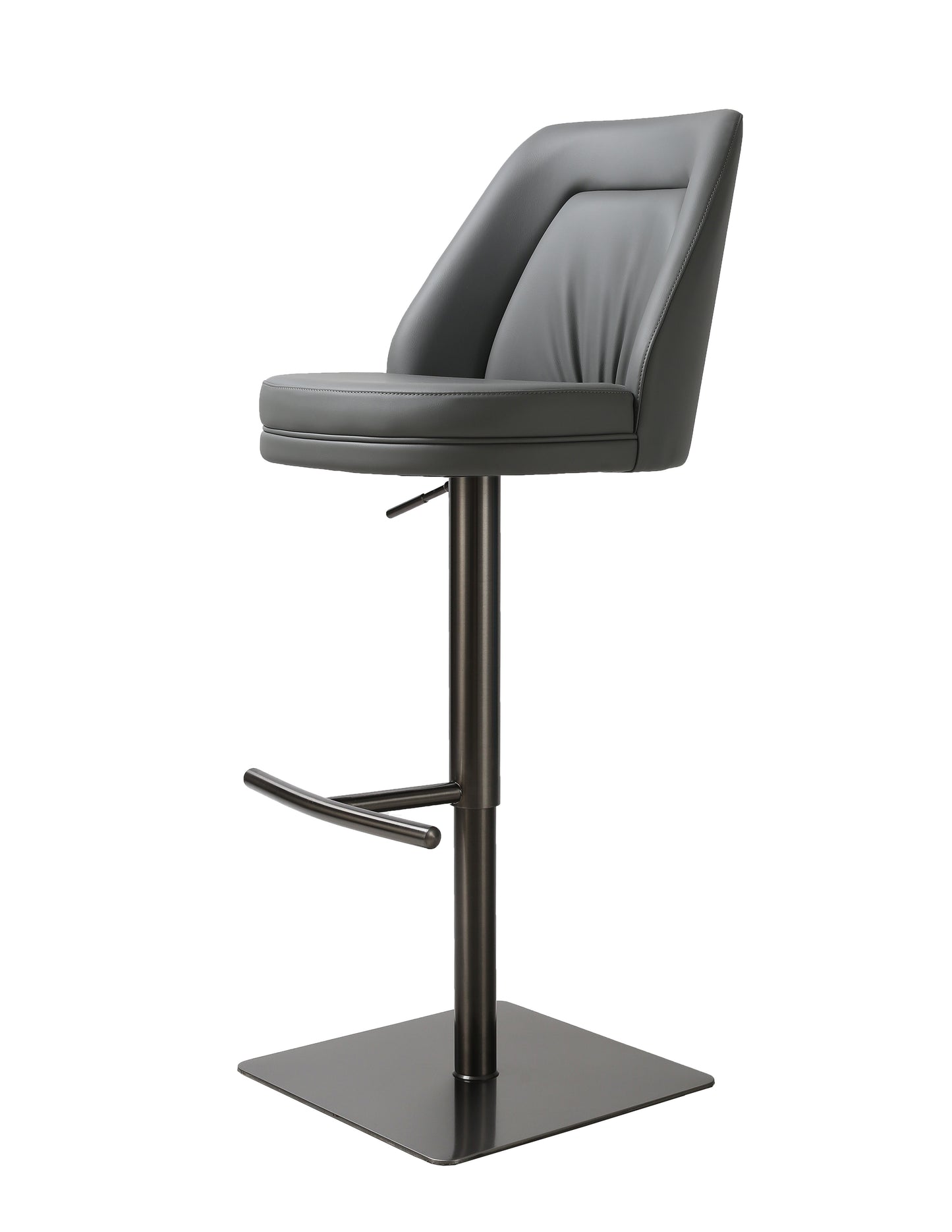 J&M Furniture K C418A-56 Charcoal Barstool