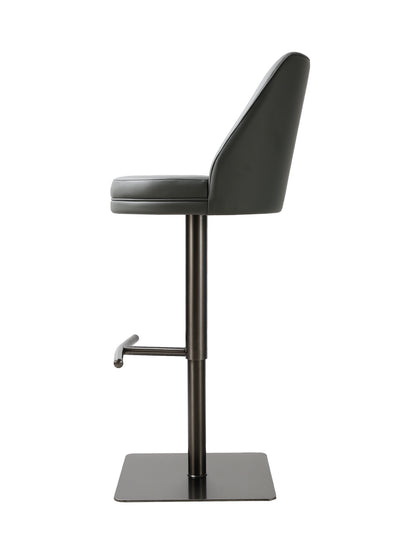 J&M Furniture K C418A-56 Charcoal Barstool