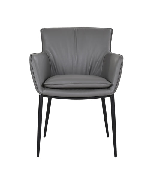 J&M Furniture E Kani Armchair Charco Grey 801