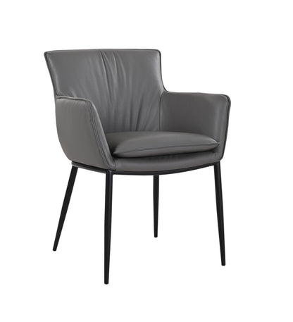 J&M Furniture E Kani Armchair Charco Grey 801