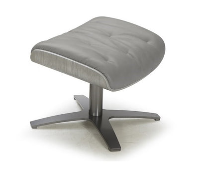 J&M Furniture Karma Ottoman in Grey