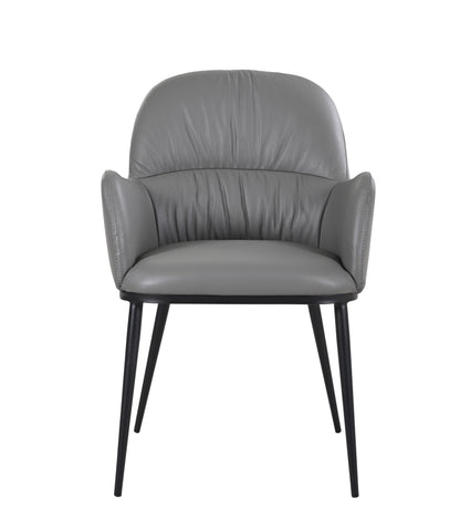 J&M Furniture E Kora Armchair Charco Grey 801