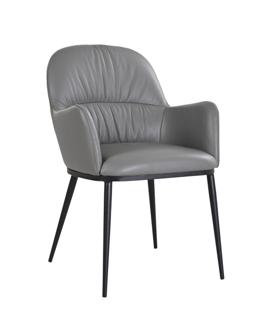 J&M Furniture E Kora Armchair Charco Grey 801