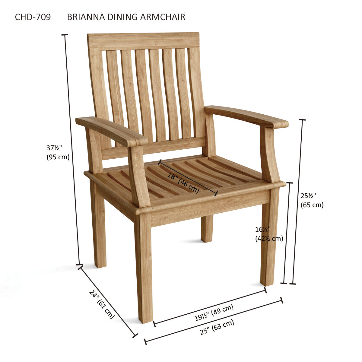 Anderson Teak Bahama Brianna 5-pieces Dining Set