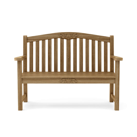 Anderson Teak 50" Round Rose Bench