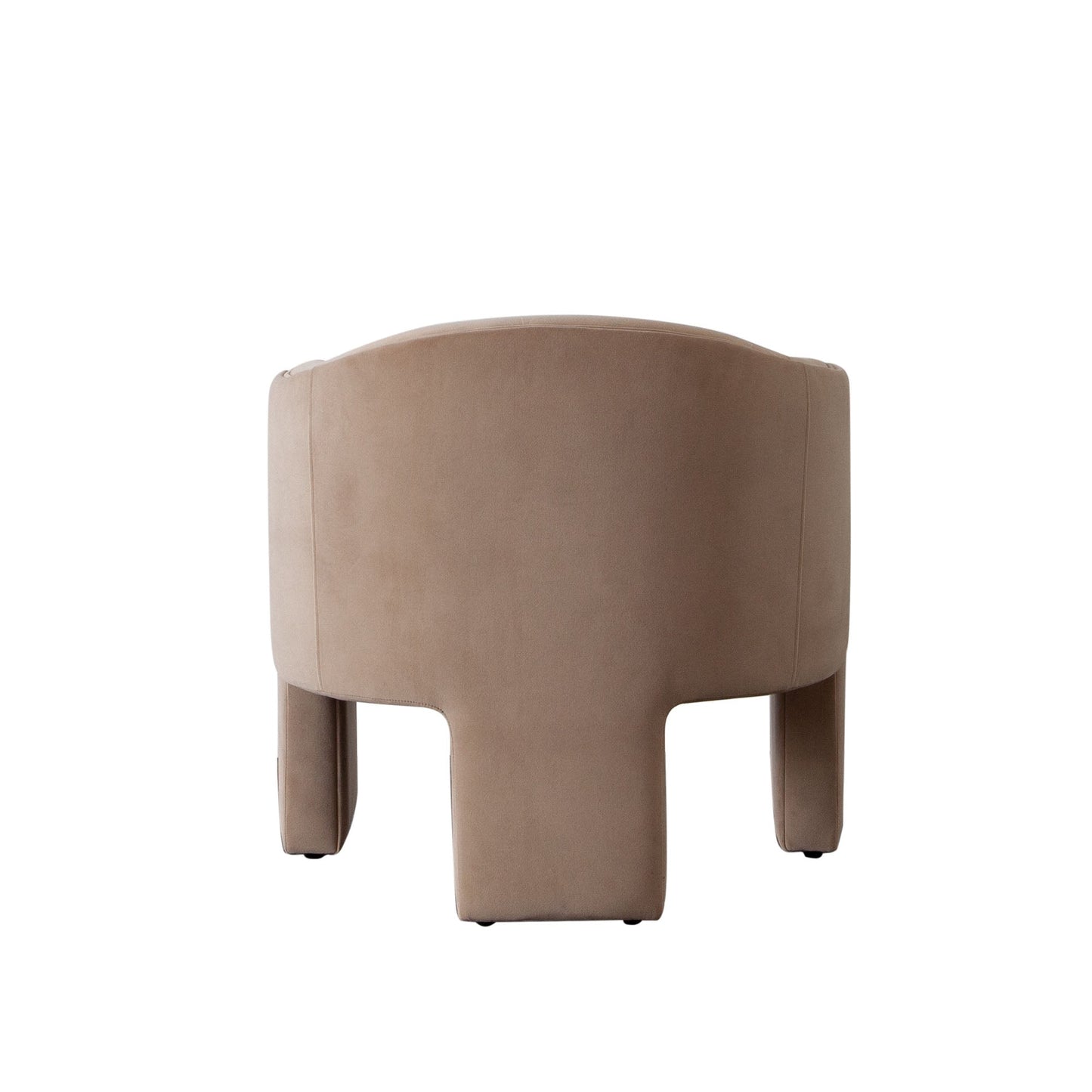 Leyah Accent Chair in Camel Performance Velvet by Diamond Sofa