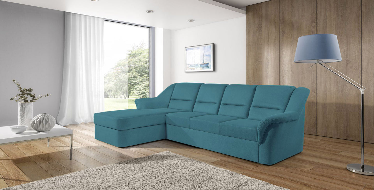 Maxima House LISBONA S Sleeper Sectional with Storage
