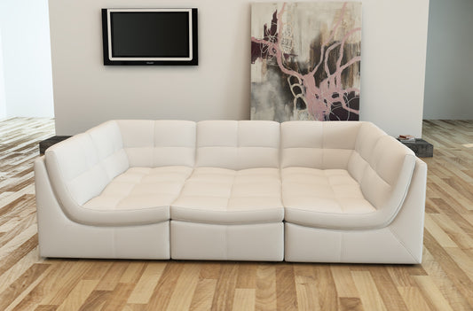 J&M Furniture Lego 6 Pc Set in White