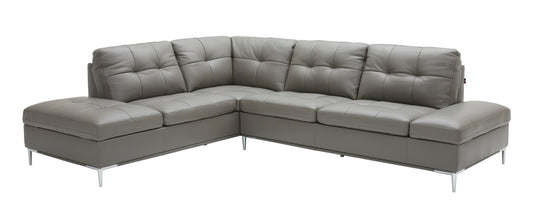 J&M Furniture Leonardo Grey in Left Hand Facing