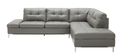 J&M Furniture Leonardo Grey in Right Hand Facing