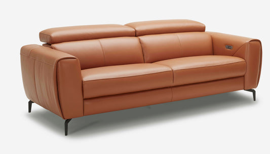 J&M Furniture Lorenzo Sofa in Caramel