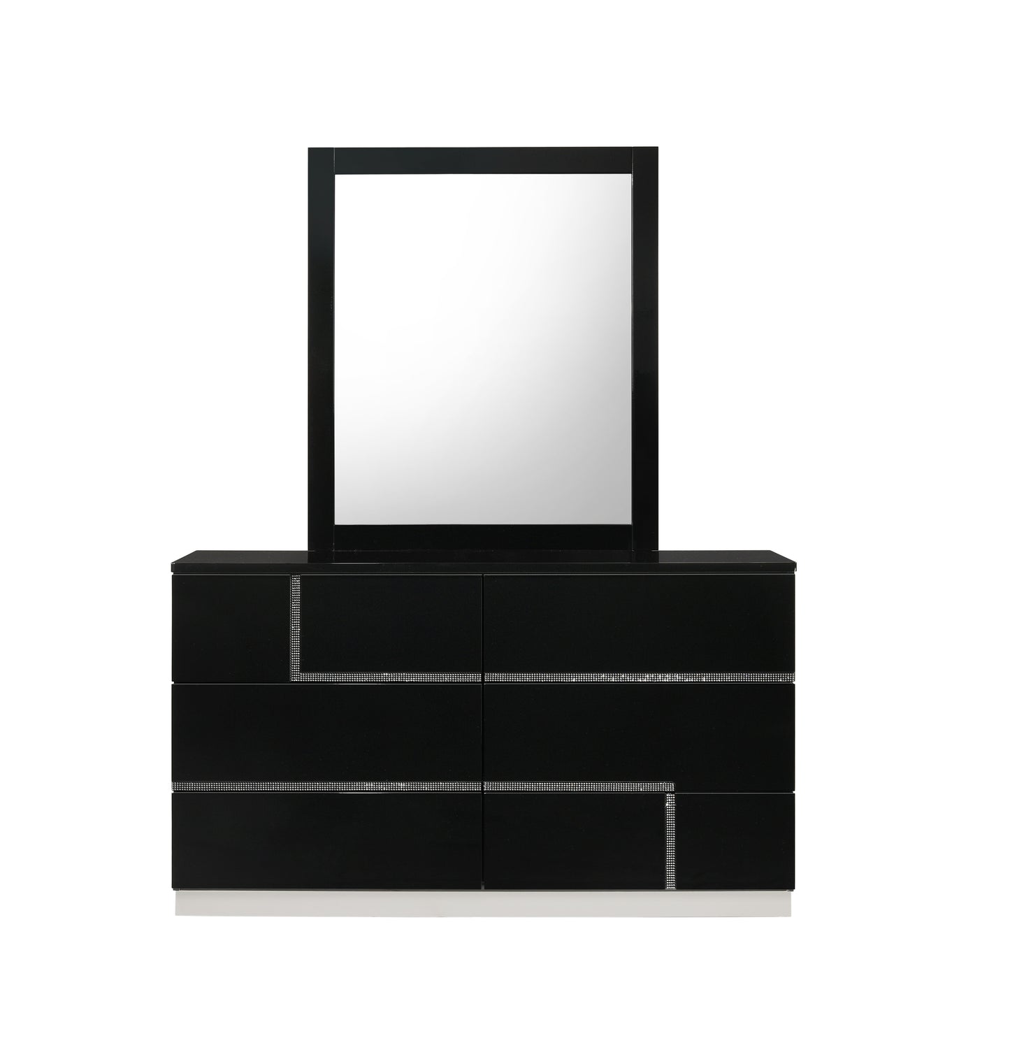J&M Furniture Lucca Dresser & Mirror