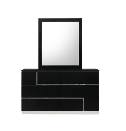 J&M Furniture Lucca Dresser & Mirror
