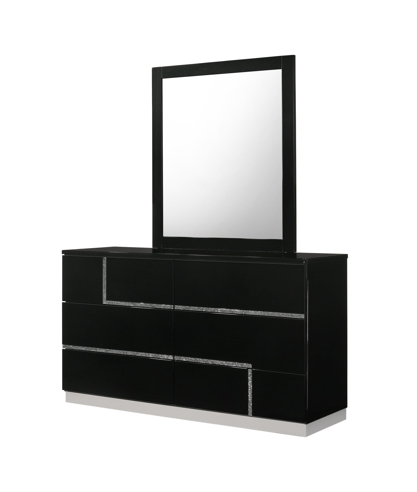 J&M Furniture Lucca Dresser & Mirror