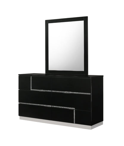 J&M Furniture Lucca Dresser & Mirror