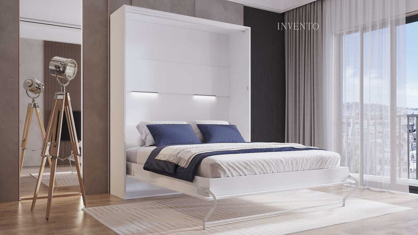 Maxima House INVENTO CLASSIC Queen size Murphy bed with LED