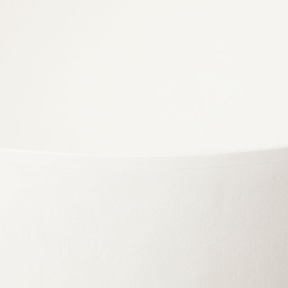 Montage Round Cocktail Table in Ivory Faux Cement Finish by Diamond Sofa