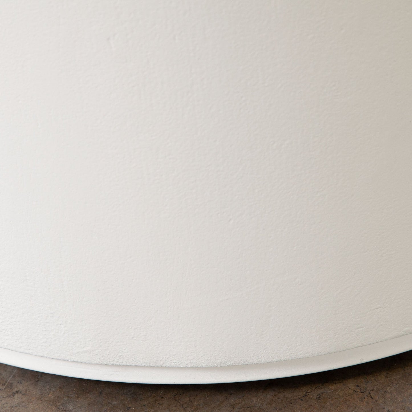 Montage Round End Table in Ivory Faux Cement Finish by Diamond Sofa