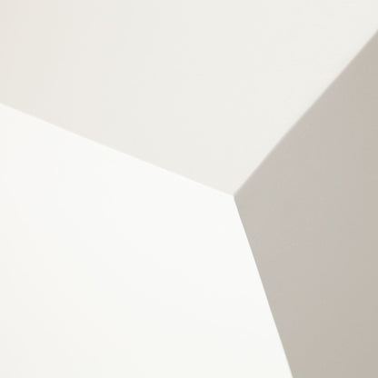Montage Square Cocktail Table in Ivory Faux Cement Finish by Diamond Sofa