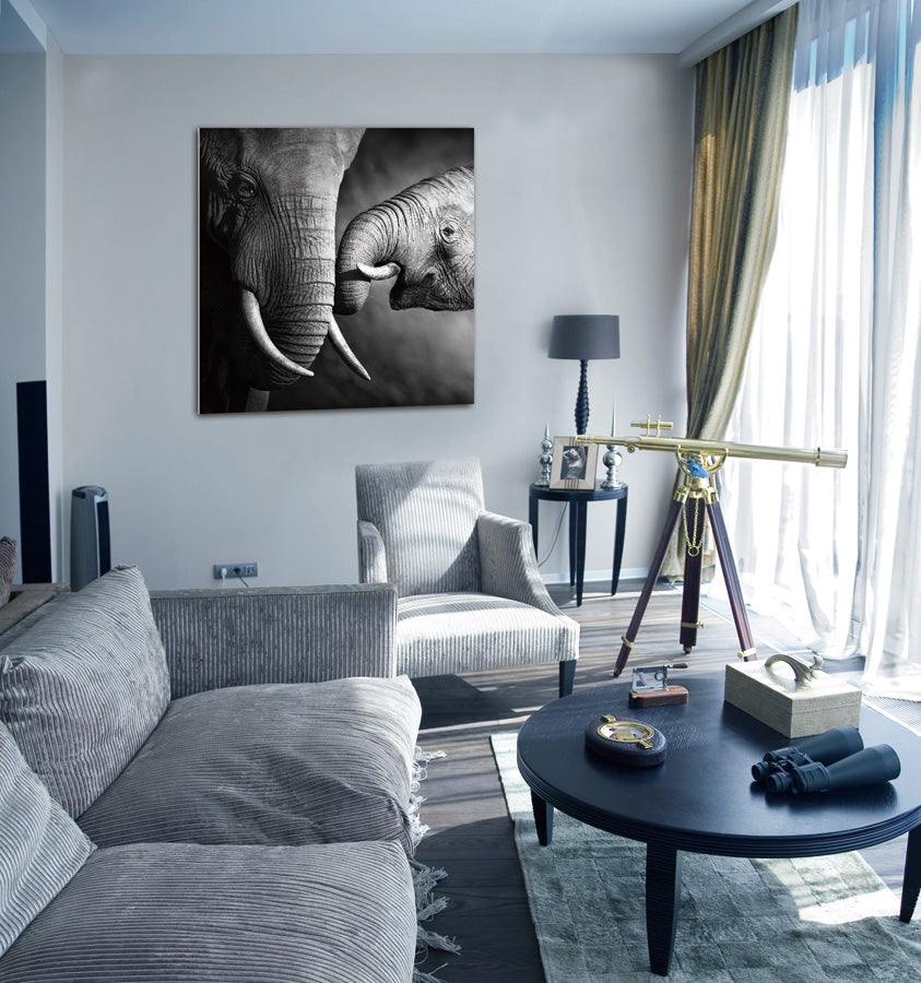 J&M Furniture Wall Art Mama Elephant