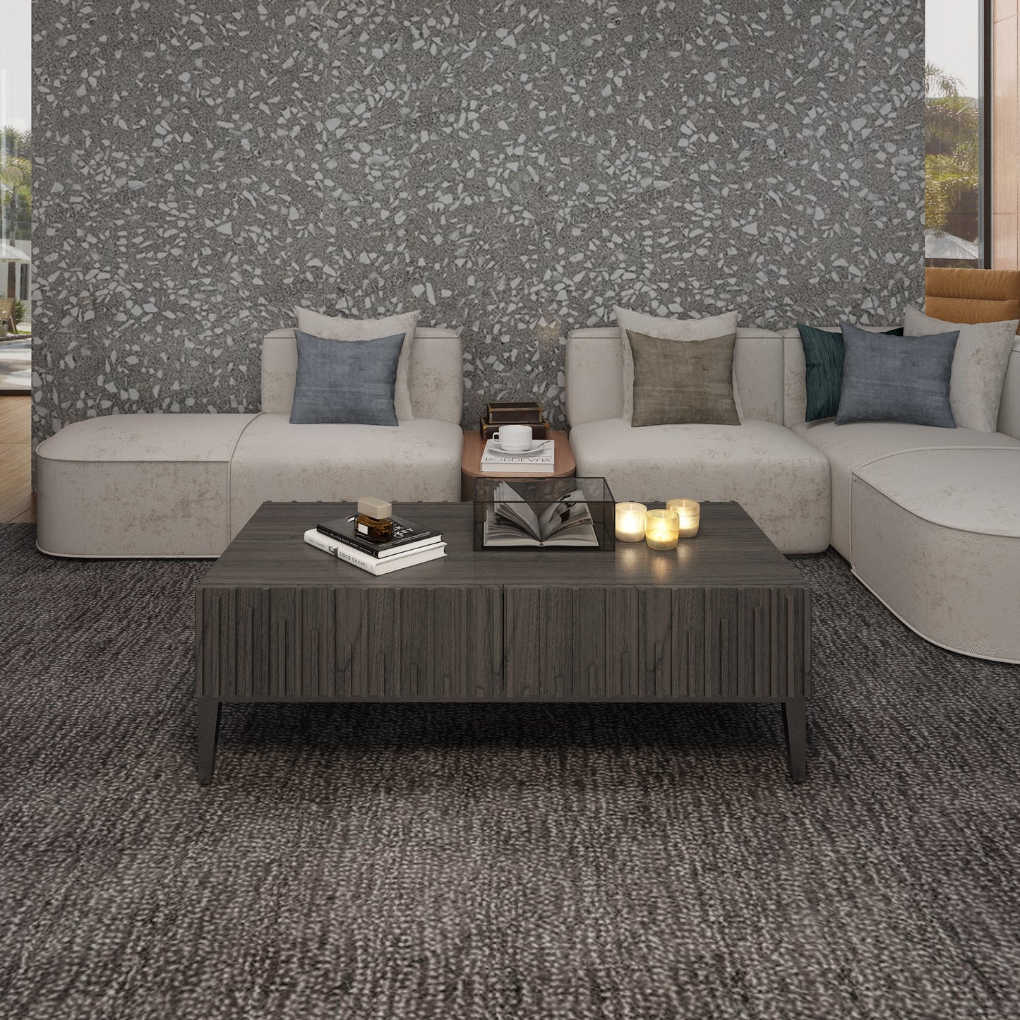 J&M Furniture CE Moderna Coffee Table