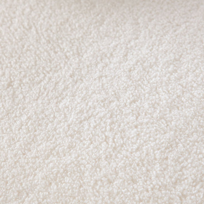 Noa Accent Chair in Ivory Sherpa Fabric by Diamond Sofa