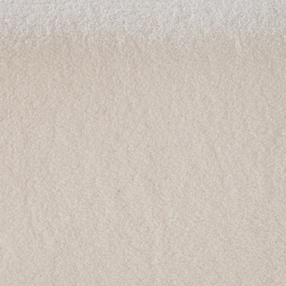 Noa Accent Chair in Ivory Sherpa Fabric by Diamond Sofa