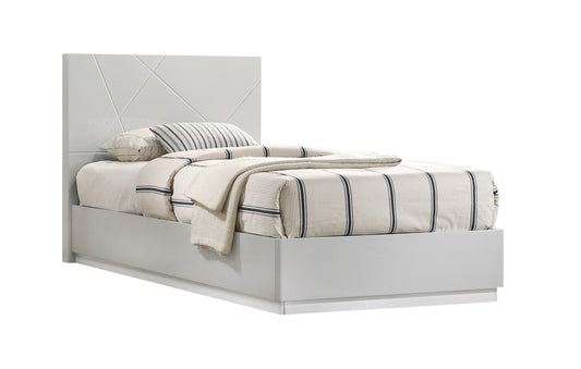 J&M Furniture Naples Grey T Bed