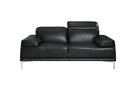 J&M Furniture Nicolo Sofa in Black