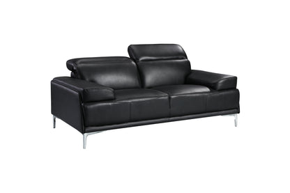 J&M Furniture Nicolo Sofa in Black