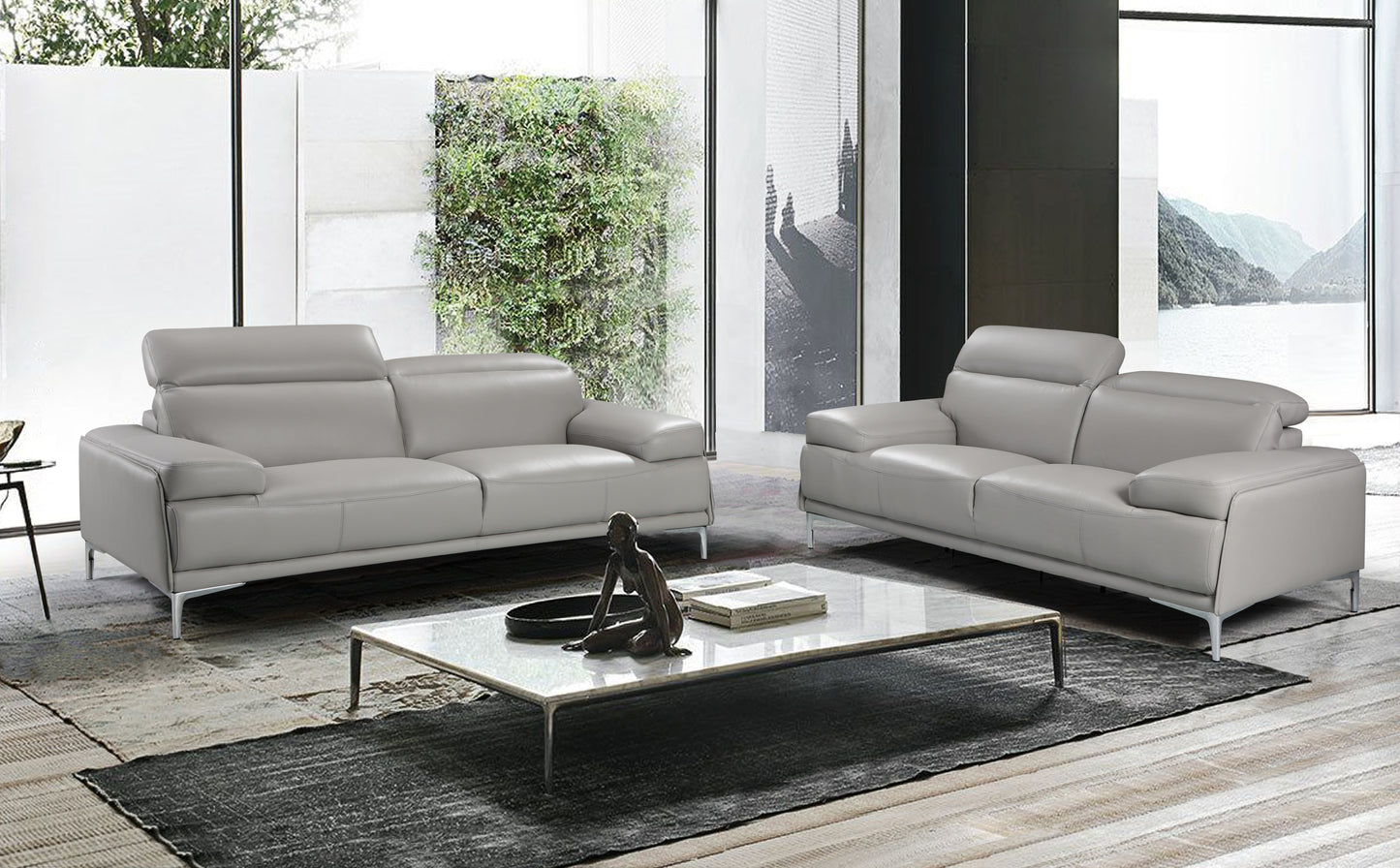 J&M Furniture Nicolo Sofa in White