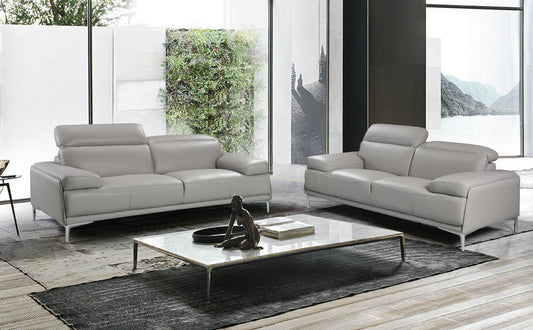 J&M Furniture Nicolo Sofa in White