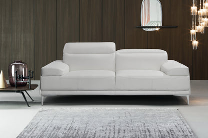J&M Furniture Nicolo Sofa in White