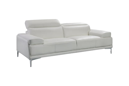 J&M Furniture Nicolo Sofa in White