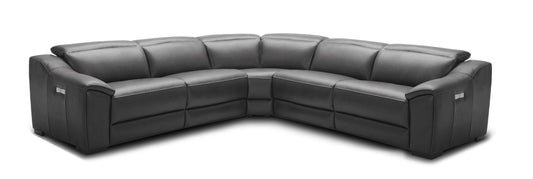 J&M Furniture Nova Motion Sectional In Dark Grey