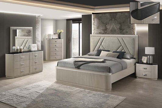 J&M Furniture Onyx King Bed