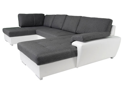 Maxima House Sectional TOKIO Maxi with FULL XL Sleeper and bedding storage
