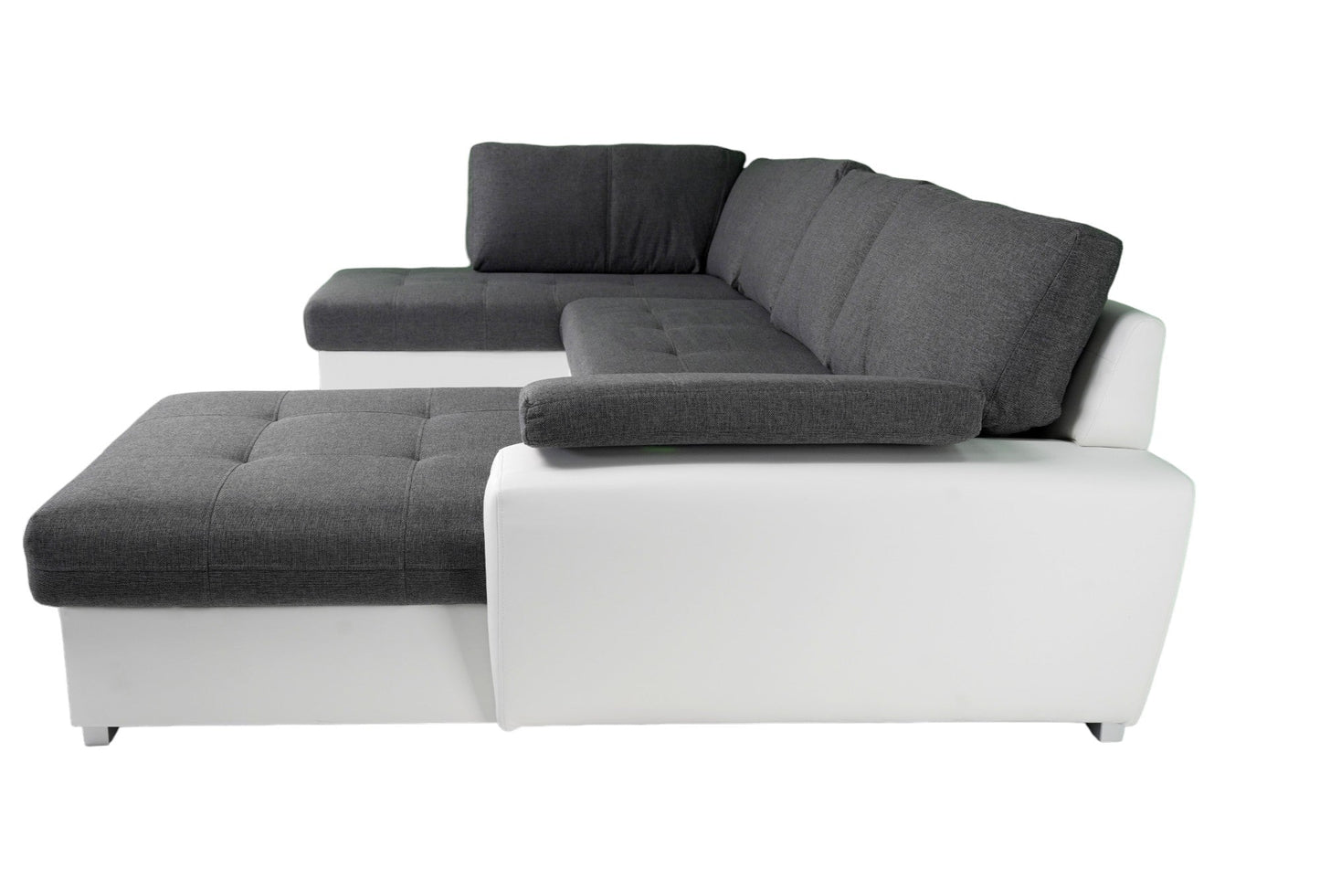 Maxima House Sectional TOKIO Maxi with FULL XL Sleeper and bedding storage