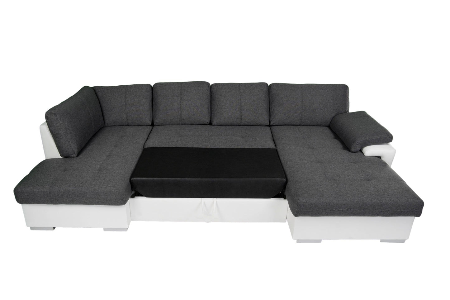 Maxima House Sectional TOKIO Maxi with FULL XL Sleeper and bedding storage