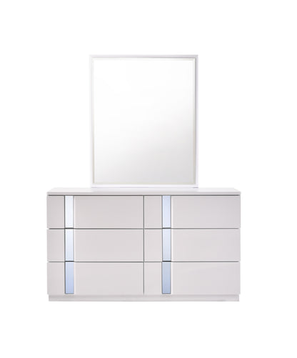 J&M Furniture Palermo Dresser & Mirror