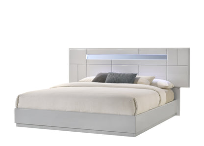 J&M Furniture Palermo Grey Q Bed