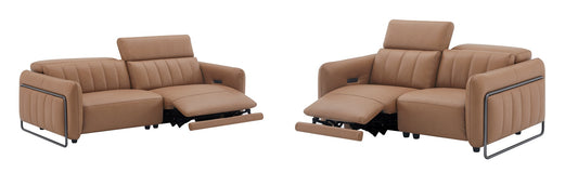 J&M Furniture President Cognag Sofa