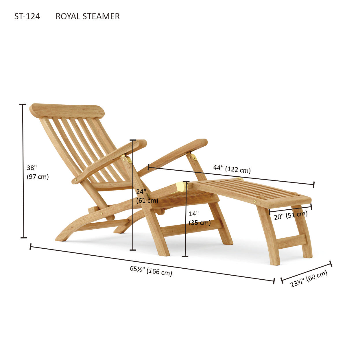 Anderson Teak Royal Steamer Armchair