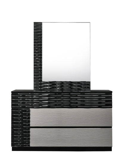 J&M Furniture Roma Dresser & Mirror