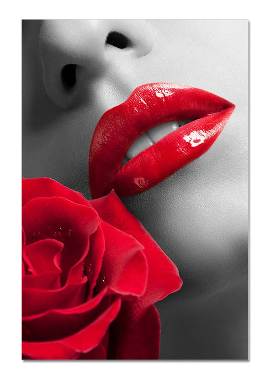 J&M Furniture Acrylic Art Rose